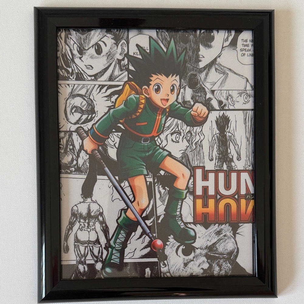 Hunter x Hunter 9x11 framed picture
